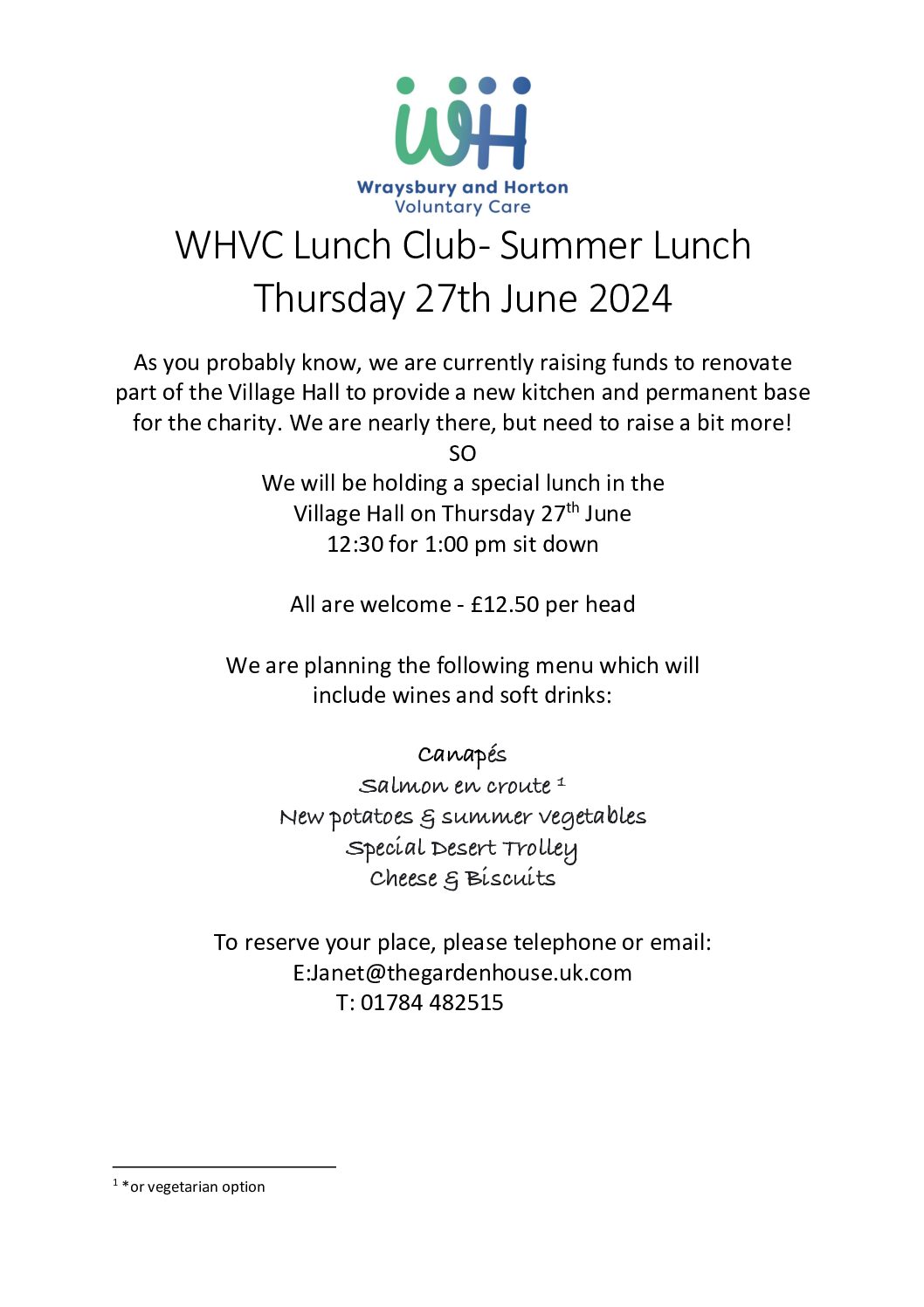 Special Event: Summer Lunch